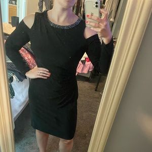 Lauren Long sleeve cold shoulder dress size 12